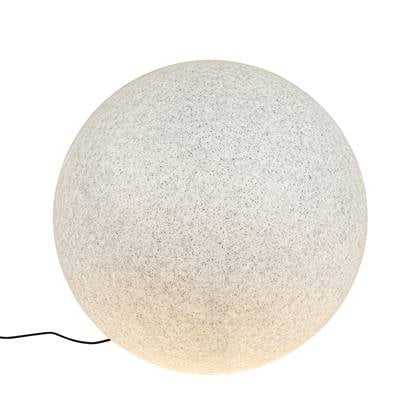 QAZQA Moderne buitenlamp grijs 77 cm IP65 - Nura