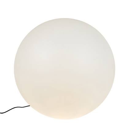 QAZQA Moderne buitenlamp wit 77 cm IP65 - Nura