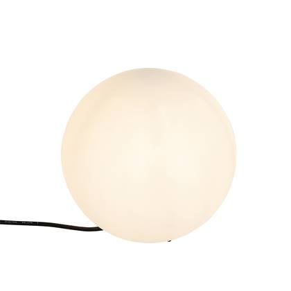 QAZQA Moderne buitenlamp 25 cm IP65 - Nura Wit