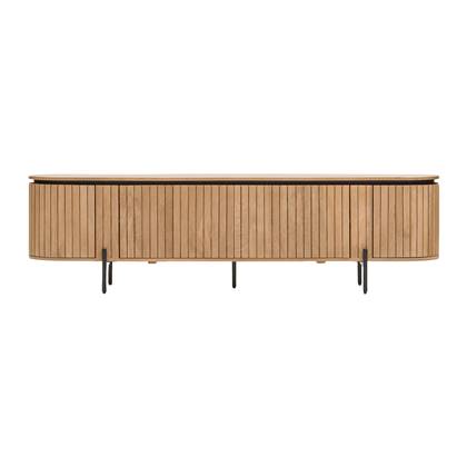 Kave Home Licia Tv-meubel - 4-deurs Bruin