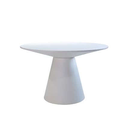 Giga Meubel Eetkamertafel Rond Beige 150cm Kolompoot