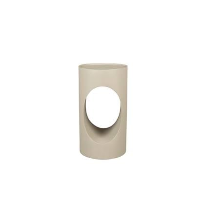 Dutchbone Sai Bijzettafel Rond 30 cm Metaal Zand| Beige