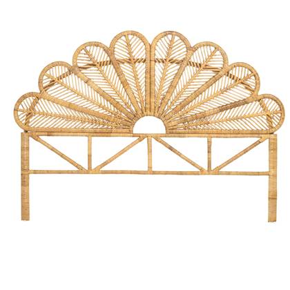 Giga Meubel - Bedwand Rotan - 183 cm - Laure