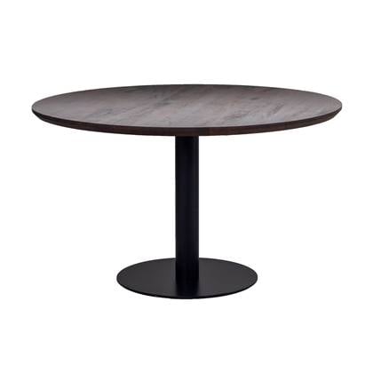 Giga Meubel Eettafel Rond Bruin Ø130cm Eettafel Parijs