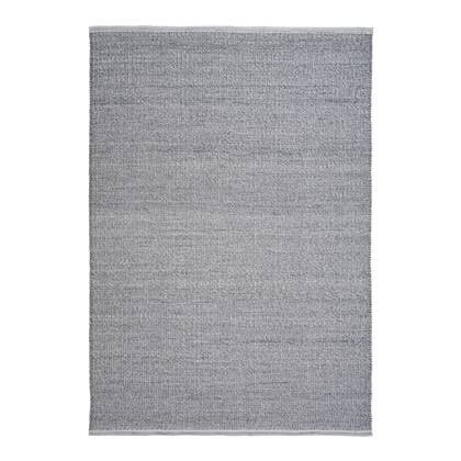 Linie Design Ash Melange Vloerkleed   140 x 200 cm - Grijs