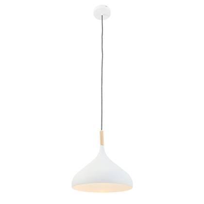 Lightning Scandinavische Hanglamp wit 30cm Wit