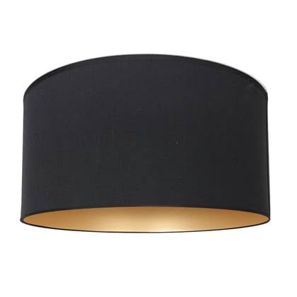Steinhauer - kap - Shade - zwart - linnen - Ø 30cm - E27 - K2131SS