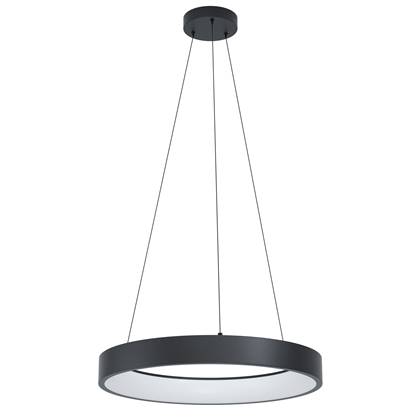 EGLO connect.z Marghera-Z Smart Hanglamp - Ø 60 cm - Zwart - RGB