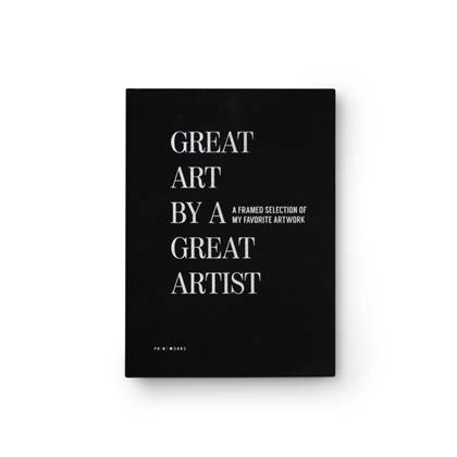 Printworks Frame book - Great Art - Black