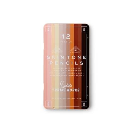 Printworks 12 Kleurpotloden - Huidskleur | Skintone Multicolor