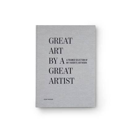 Printworks Frame book - Great Art - Grey