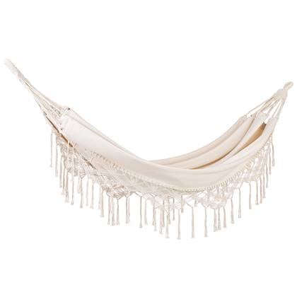 Beliani - ROCCA - Hangmat - Beige - Katoen
