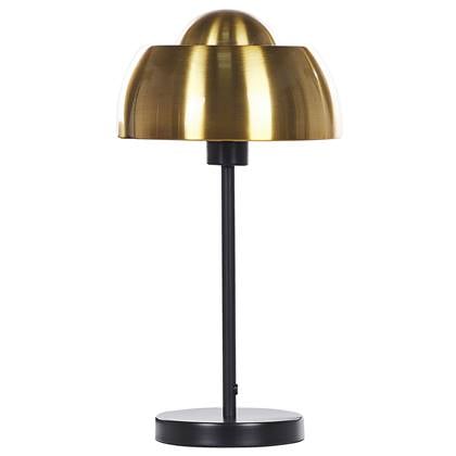 Beliani - SENETTE - Tafellamp - Zwart|Goud - Metaal