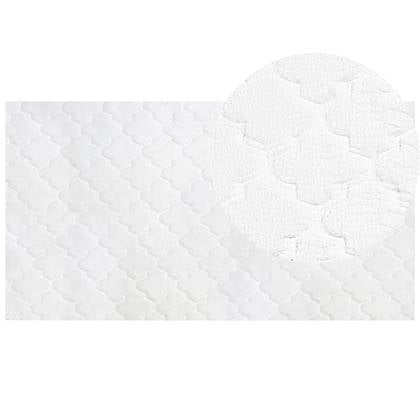Beliani - GHARO - Shaggy vloerkleed - Wit - 80 x 150 cm - Polyester