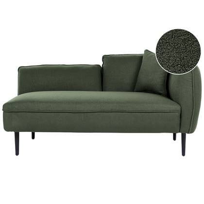 Beliani - CHEVANNES - Chaise longue - Groen - Polyester