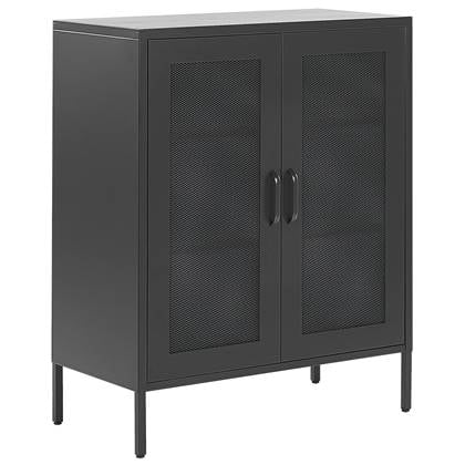 Beliani - WAKATIPU - Sideboard - Zwart - Staal