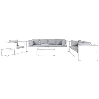 Beliani - MAESTRO II - Kussenhoezen - Grijs - Polyester