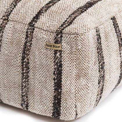 The Oh My Gee Pouffe - Bohemian White