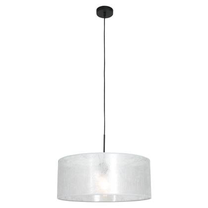 Steinhauer - hanglamp - Sparkled Light - zilver - kunststof metaal - Ø 50cm - E27 - 8153ZW