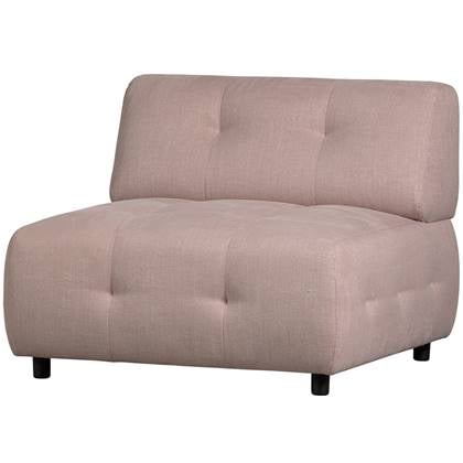 WOOOD Louis 1,5-Zits Element - Polyester - Mauve - 73x90x90