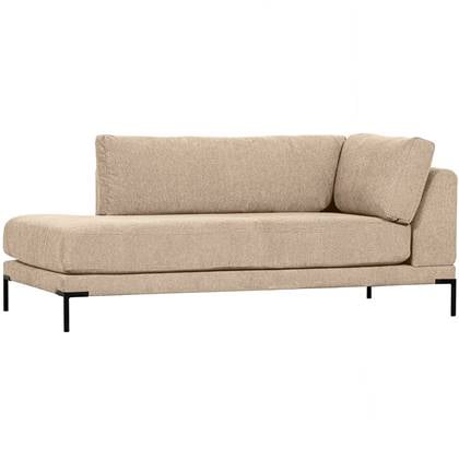 vtwonen Lounge Element Links Couple - Polyester - Naturel - 89x100x200