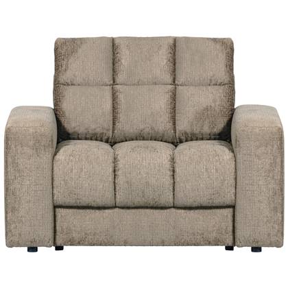 WOOOD Second Date Fauteuil - Structure Velvet - Wheatfield