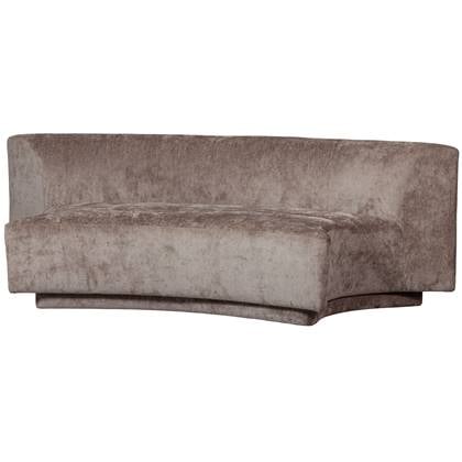 BePureHome Popular 2-zits Bankje - Polyester - Taupe - 72x215x97