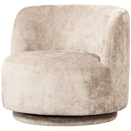 BePureHome Popular Fauteuil Polyester Naturel 72x81x80