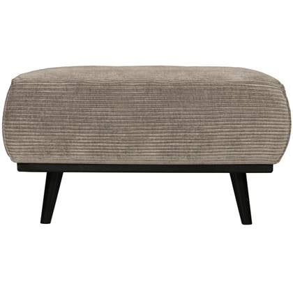 BePureHome Statement Hocker - Rib - Clay - 40x80x55