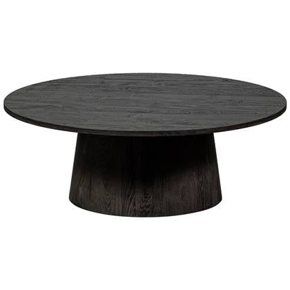 WOOOD Maan Salontafel - MDF - Donkerbruin - 35x100x100