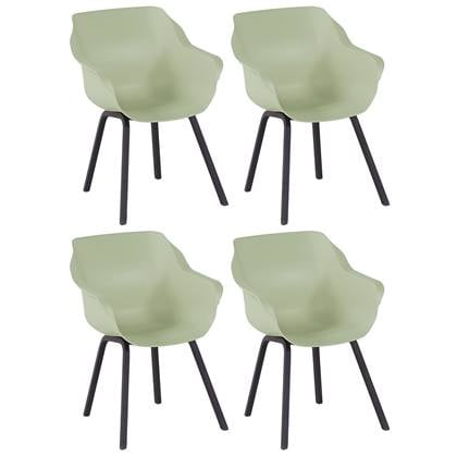 Hartman Sophie Element Tuinstoel - Set van 4 - French Green