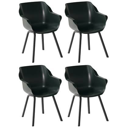 Hartman Sophie Element Tuinstoel - Set van 4 - Night Green