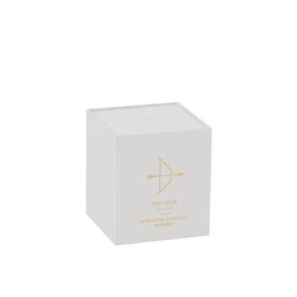 J-Line geurkaars Astro Boogschutter - Sapphire Amber Tea - - 50U Wit