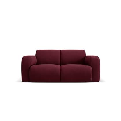 Windsor & Co Lola 2-zitsbank - Chenille - Bordeauxrood