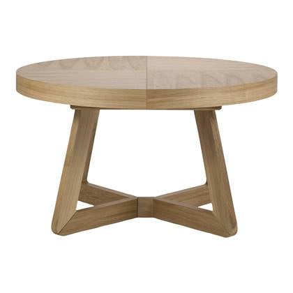 Windsor & Co Bodil Eettafel Uitschuifbaar Ø 130/230 cm - Naturel Eiken