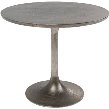 Kare Bijzettafel Morocco Silver Ø61cm