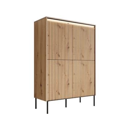 Meubella Dressoir Timoteo - Eiken - 98 cm - Hoog