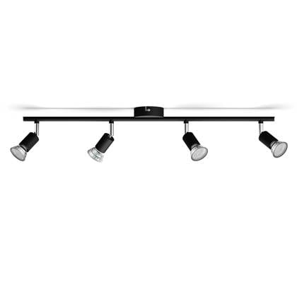 Philips Limbali opbouwspot - 4-lichts - Zwart