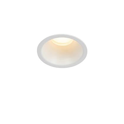 QAZQA Moderne inbouwspot 35 mm IP44 - Dept Wit