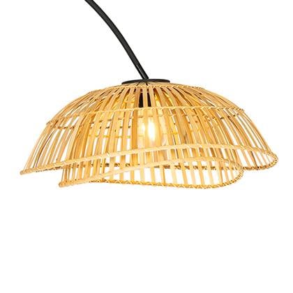 QAZQA pua - Lampenkap - Ø 62 cm - Naturel -