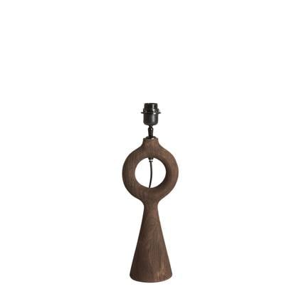 Light&living Lampvoet 12x16x39 cm SABULI hout mat donker Bruin