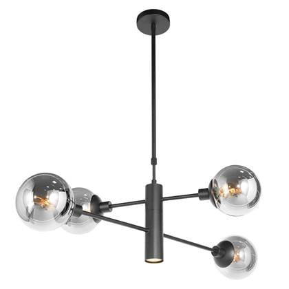 Steinhauer hanglamp Constellation - zwart - - 3804ZW