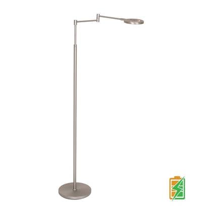 Steinhauer Oplaadbare Vloerlamp Staal Accu Led 6 Watt