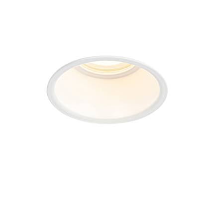 QAZQA Moderne inbouwspot wit IP44 - Dept