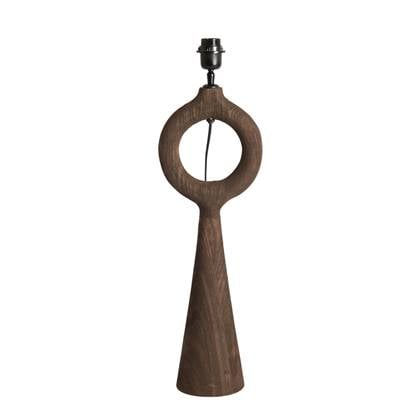 Light&living Lampvoet 17x20x57 cm SABULI hout mat donker Bruin