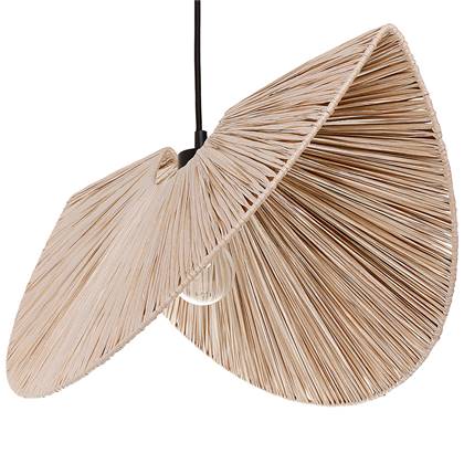 Beliani - HERRON - Hanglamp - Naturel - Papier Beige