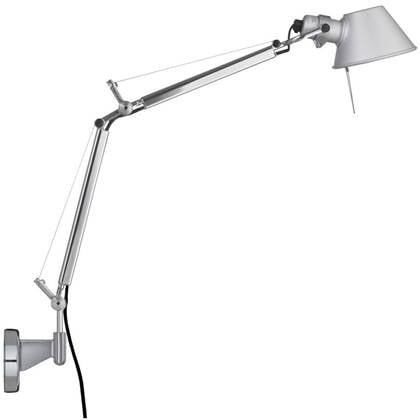 Artemide Tolomeo Micro Parete wandlamp retrofit aluminium