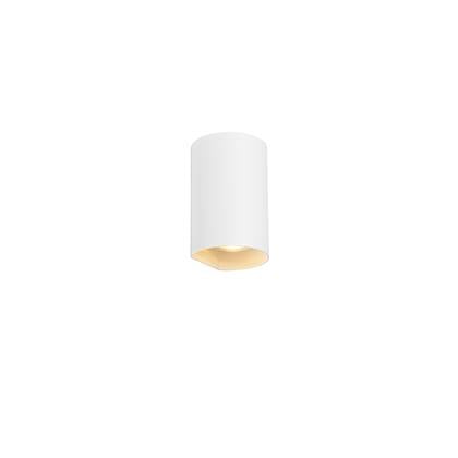 QAZQA sabbir - Design LED Dimbare Smart Wandlamp incl. wifi met Dimmer Up Down voor binnen - 2 lichts - D 8.4 cm - Wit - Woonkamer | Slaapkamer | Keuken