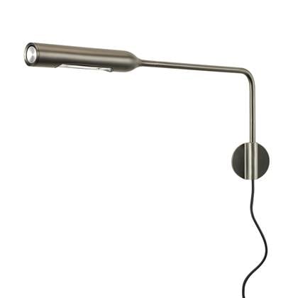 Lumina Flo Wall wandlamp LED 2700K gunmetal