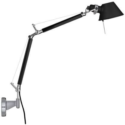 Artemide Tolomeo Micro Parete wandlamp retrofit zwart